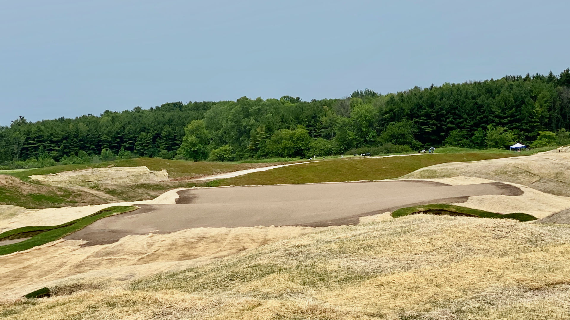 Blackwolf Run | Work continues on 10th green at The Baths of Blackwolf Run